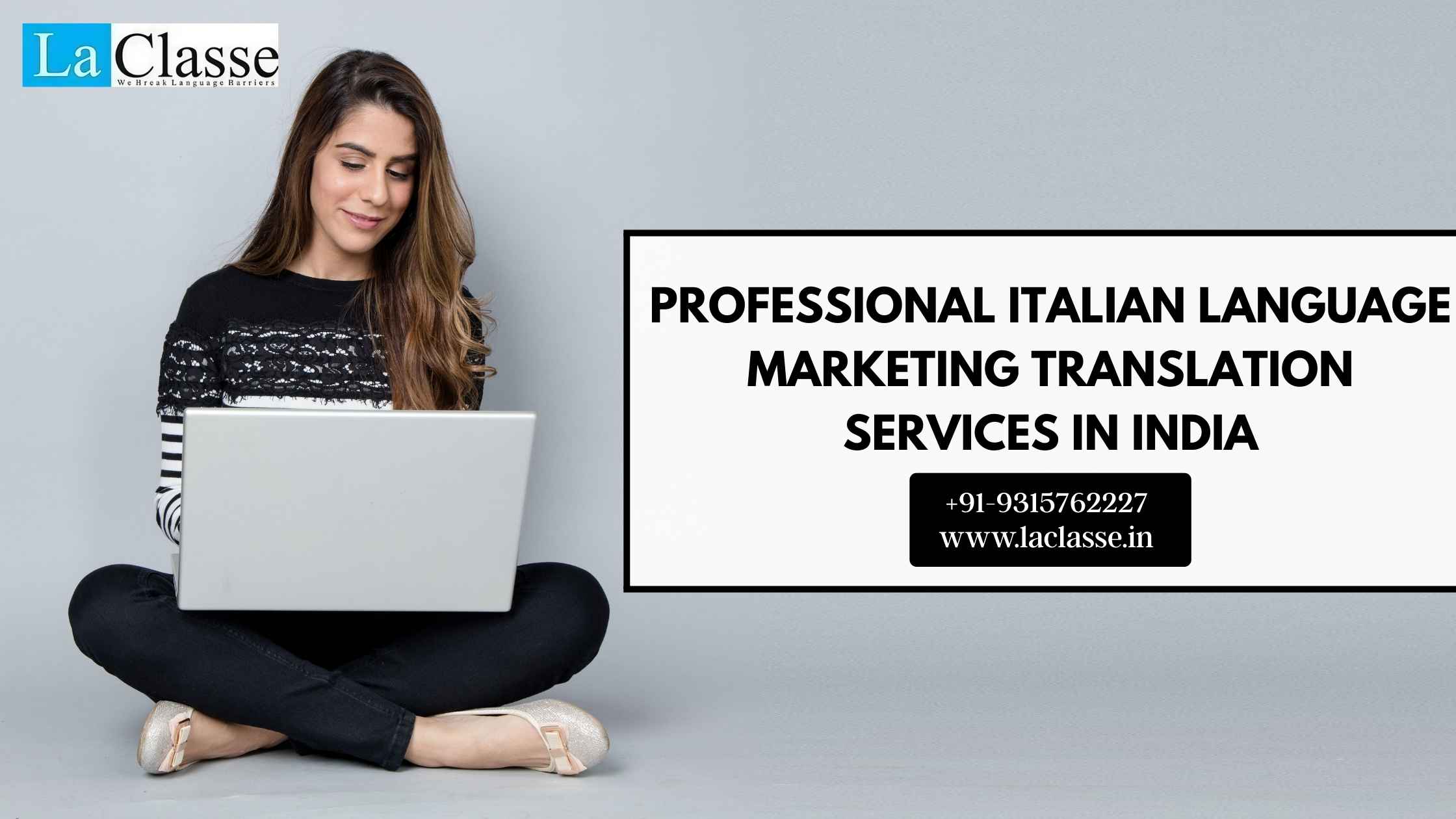 Professional Italian Language Marketing Translation Services in India